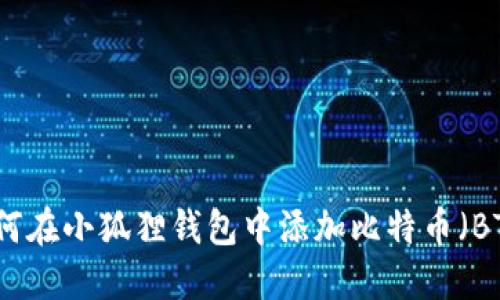 如何在小狐狸钱包中添加比特币（BTC）