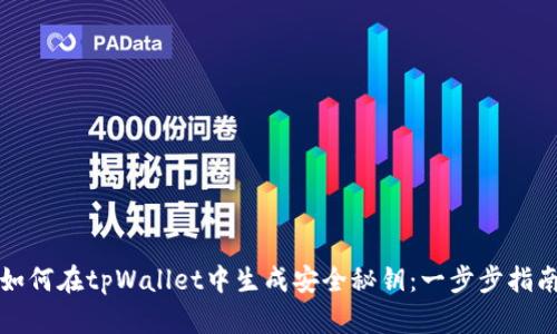 如何在tpWallet中生成安全秘钥：一步步指南