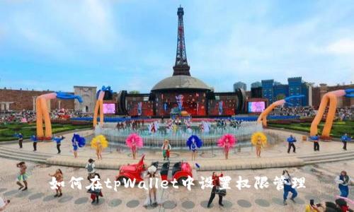 如何在tpWallet中设置权限管理