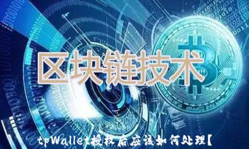 
tpWallet授权后应该如何处理？